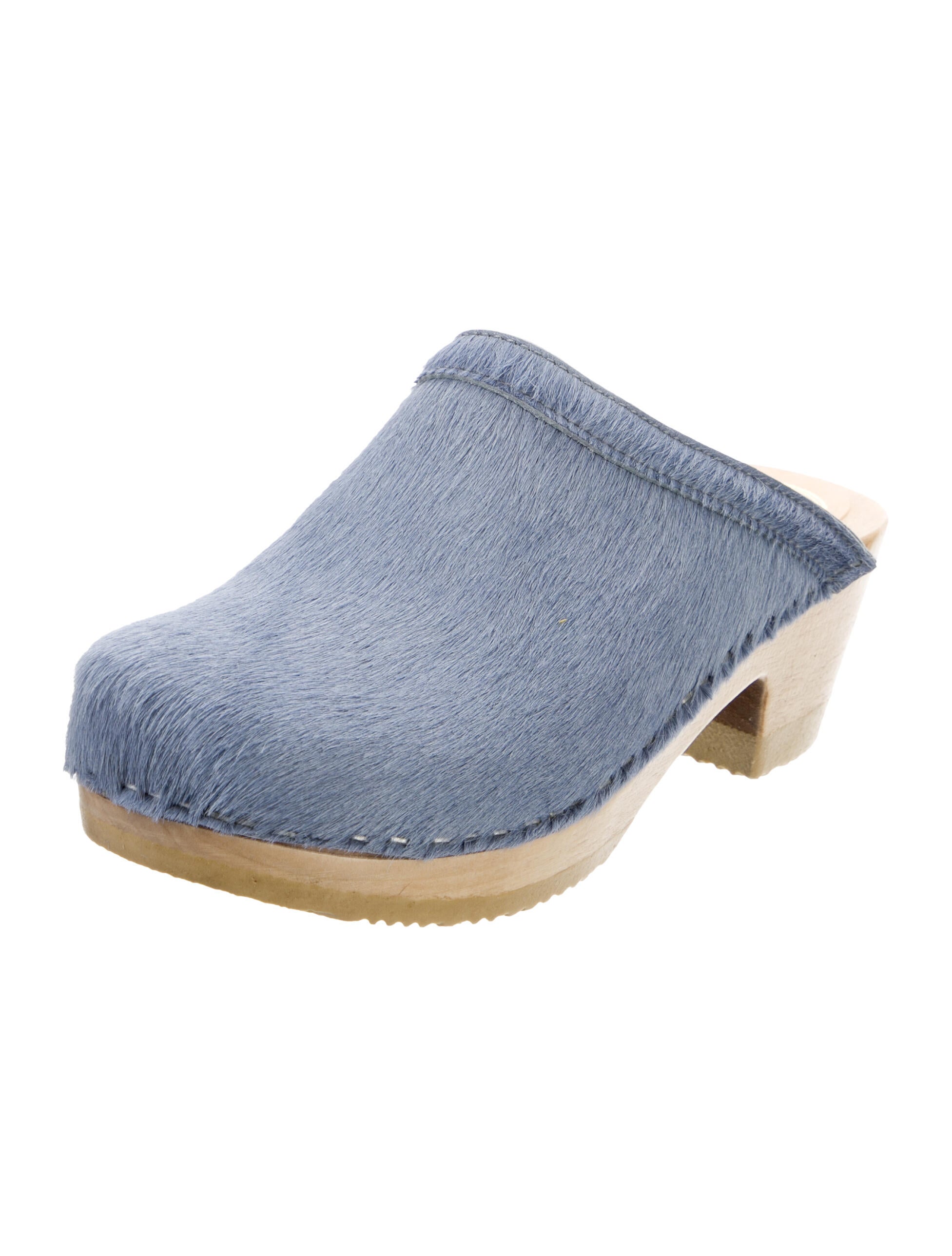 No. 6 Store Ponyhair Mules w/ Tags