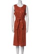 No. 6 Store Linen Midi Length Dress