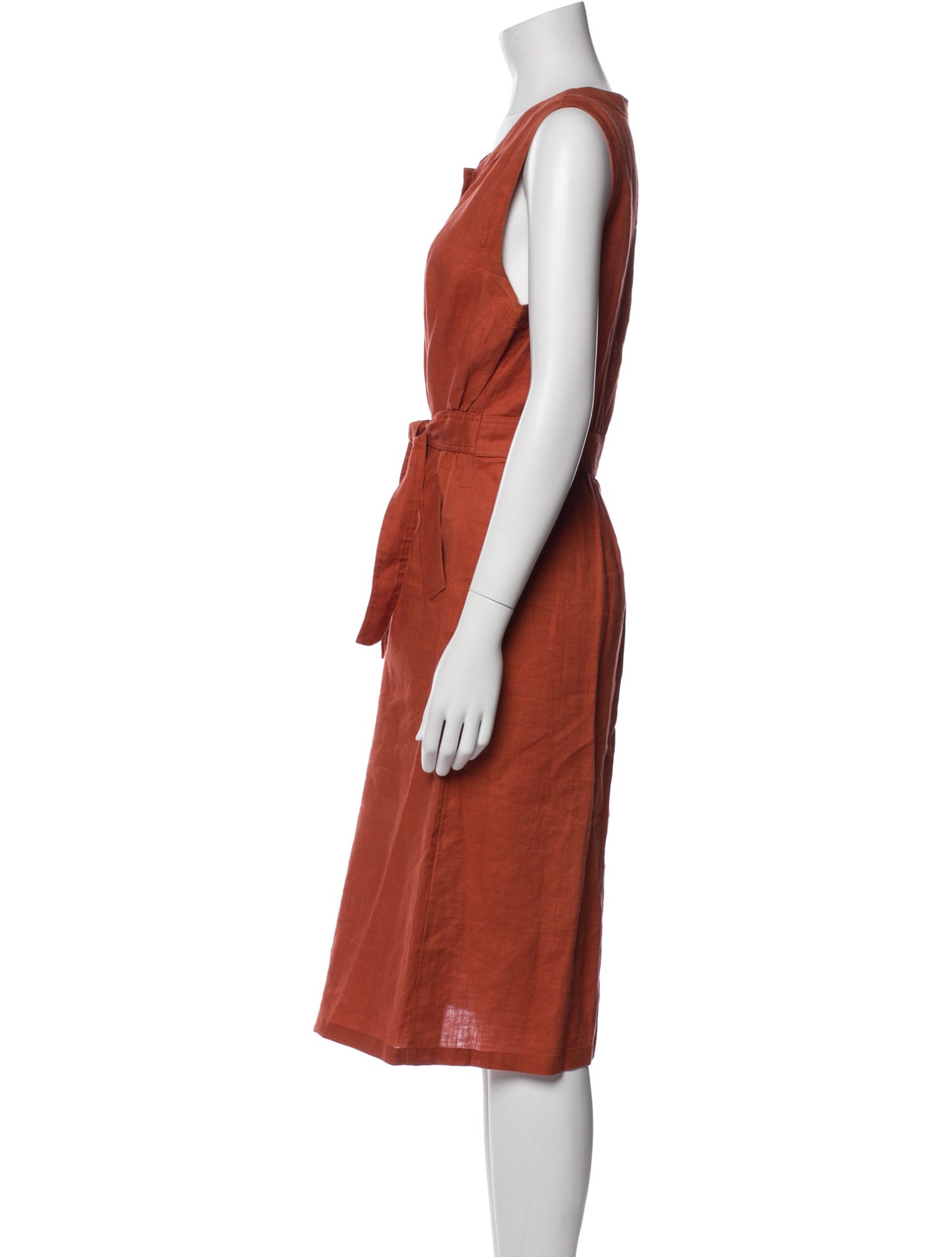 No. 6 Store Linen Midi Length Dress