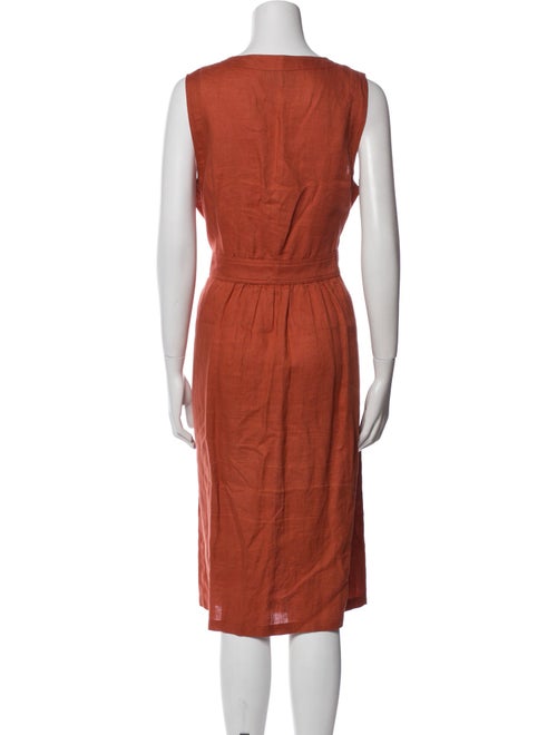 No. 6 Store Linen Midi Length Dress