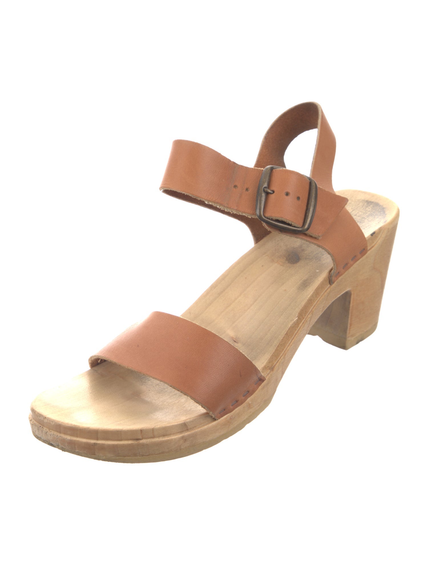 No. 6 Store Leather Slingback Sandals