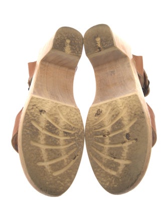 No. 6 Store Leather Slingback Sandals