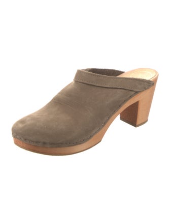 No. 6 Store Suede Mules