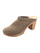 No. 6 Store Suede Mules