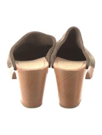 No. 6 Store Suede Mules