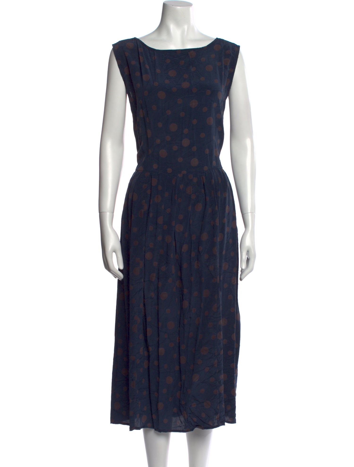 No. 6 Store Printed Midi Length Dress