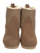 No. 6 Store Suede Faux Fur Trim Snow Boots