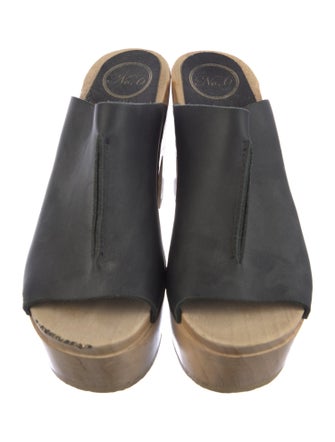 No. 6 Store Leather Slides