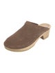 No. 6 Store Suede Mules