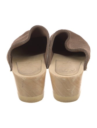 No. 6 Store Suede Mules
