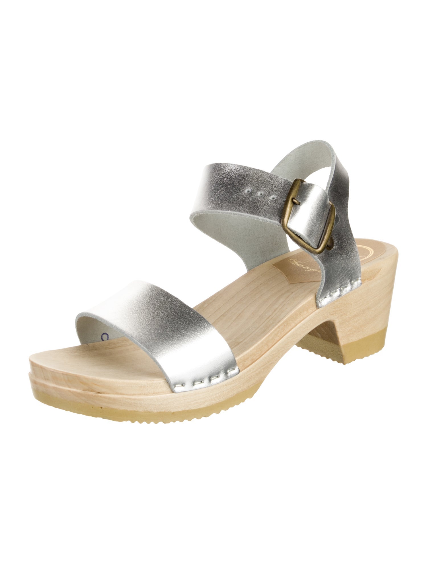 No. 6 Store Leather Slingback Sandals