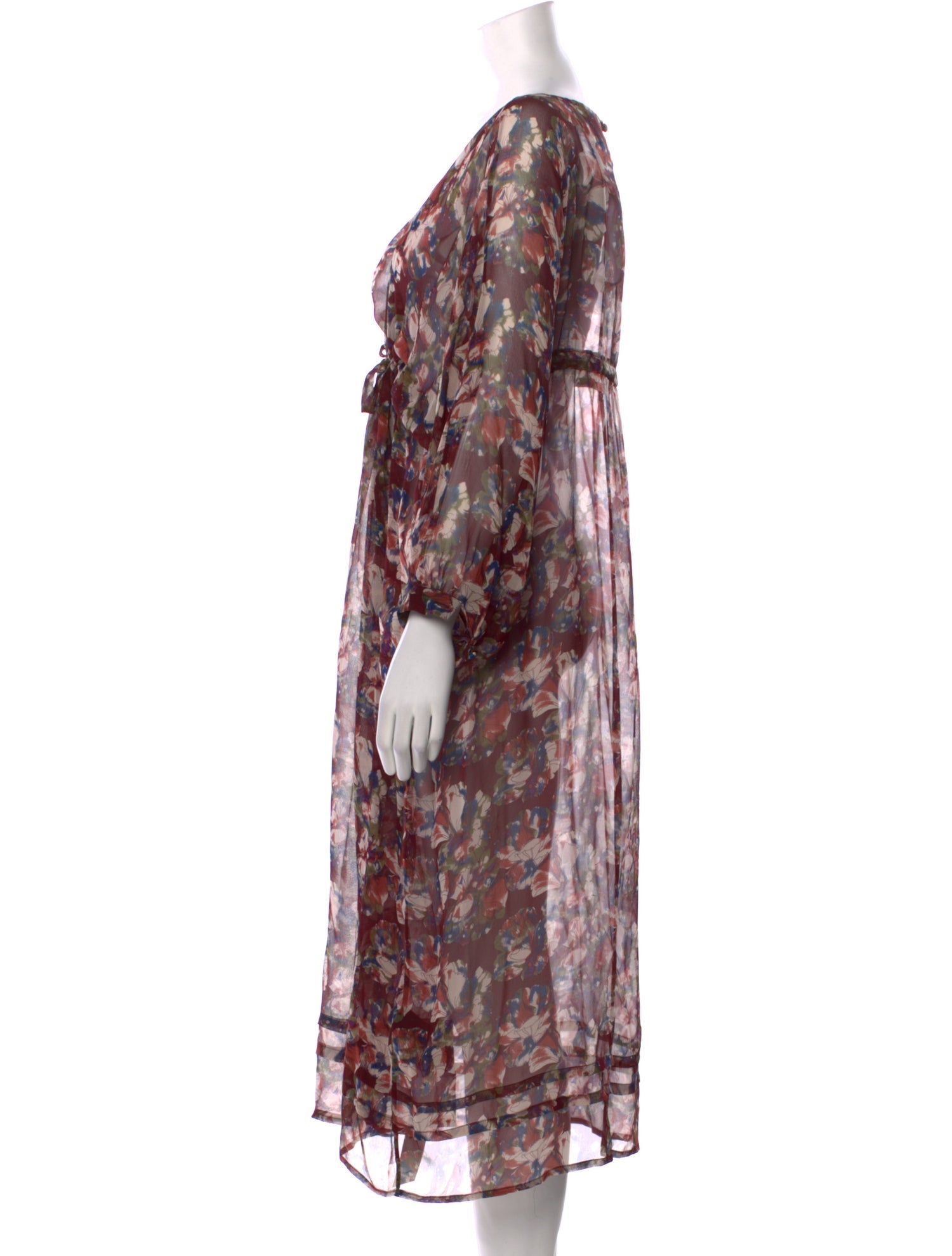 No. 6 Store Silk Midi Length Dress w/ Tags