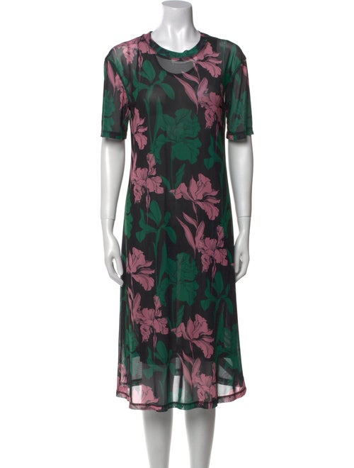 No. 6 Store Floral Print Mini Dress