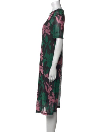 No. 6 Store Floral Print Mini Dress