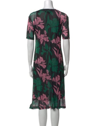 No. 6 Store Floral Print Mini Dress