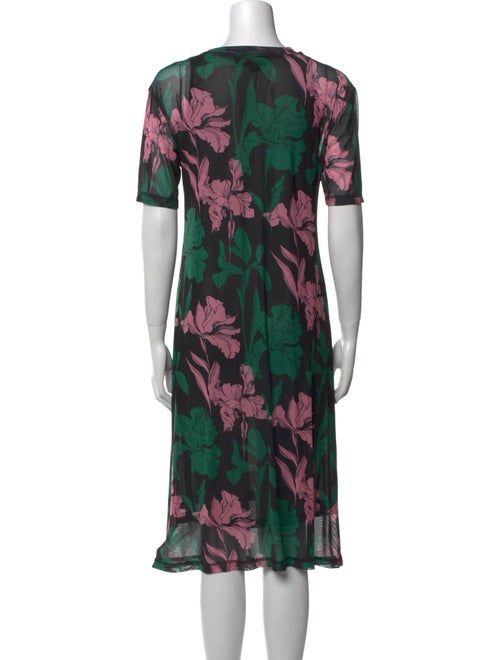 No. 6 Store Floral Print Mini Dress