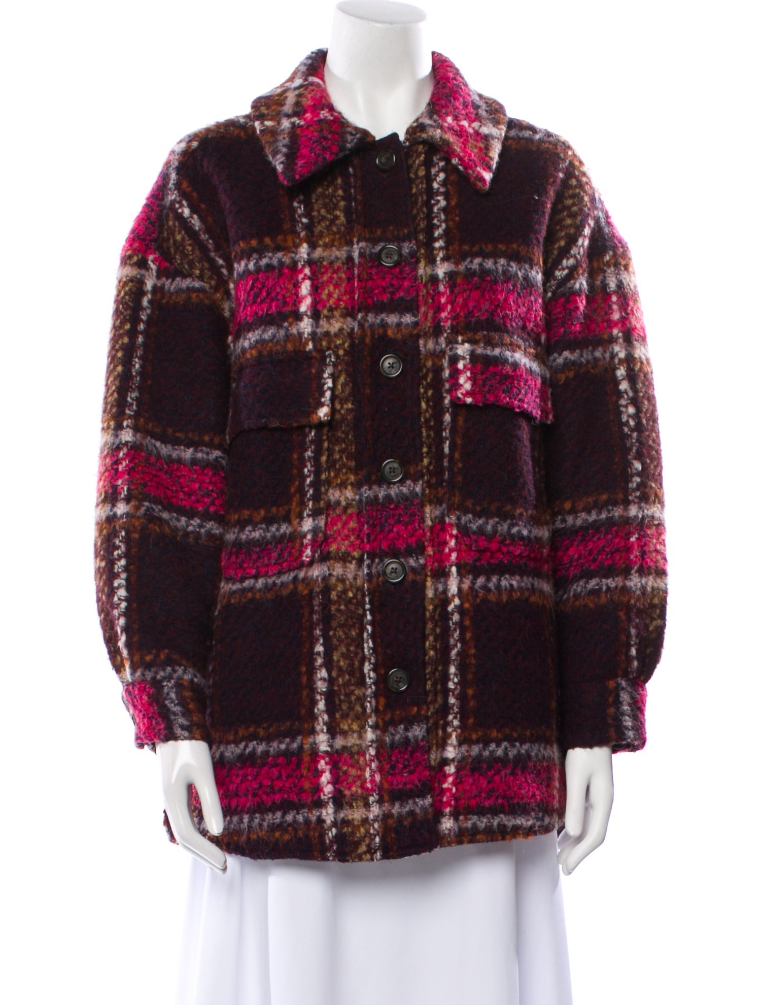 No. 6 Store Plaid Print Jacket