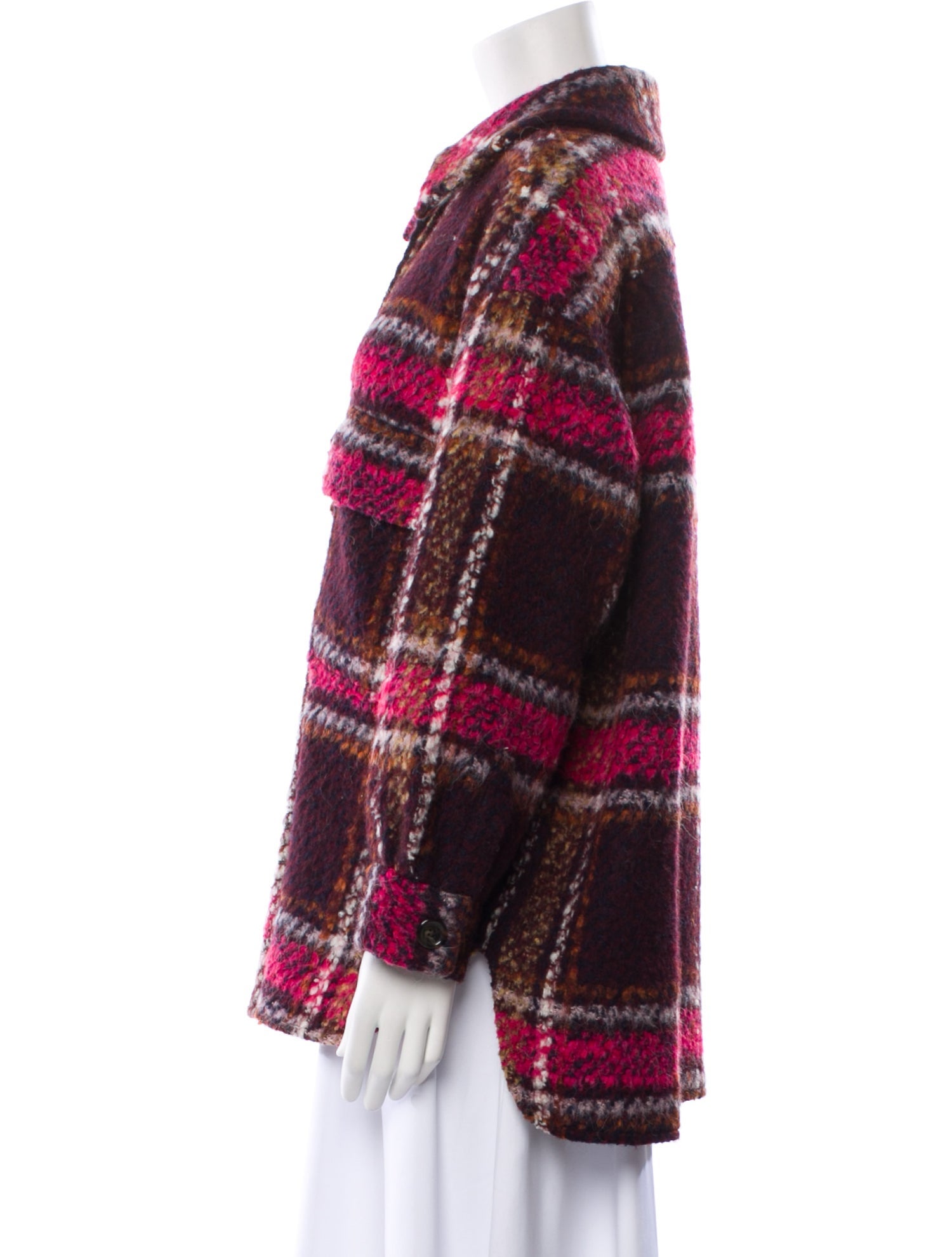 No. 6 Store Plaid Print Jacket