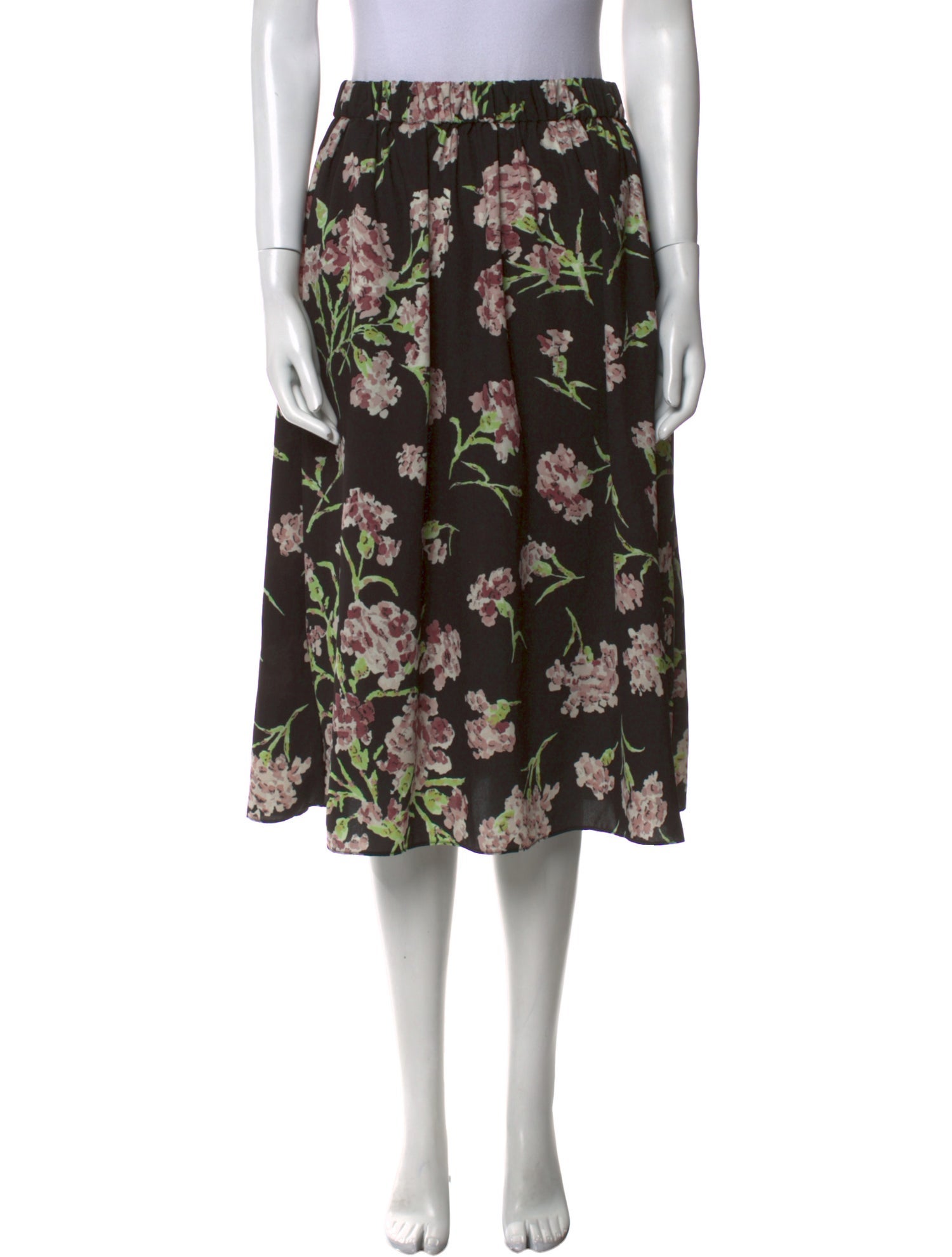 No. 6 Store Silk Midi Length Skirt w/ Tags