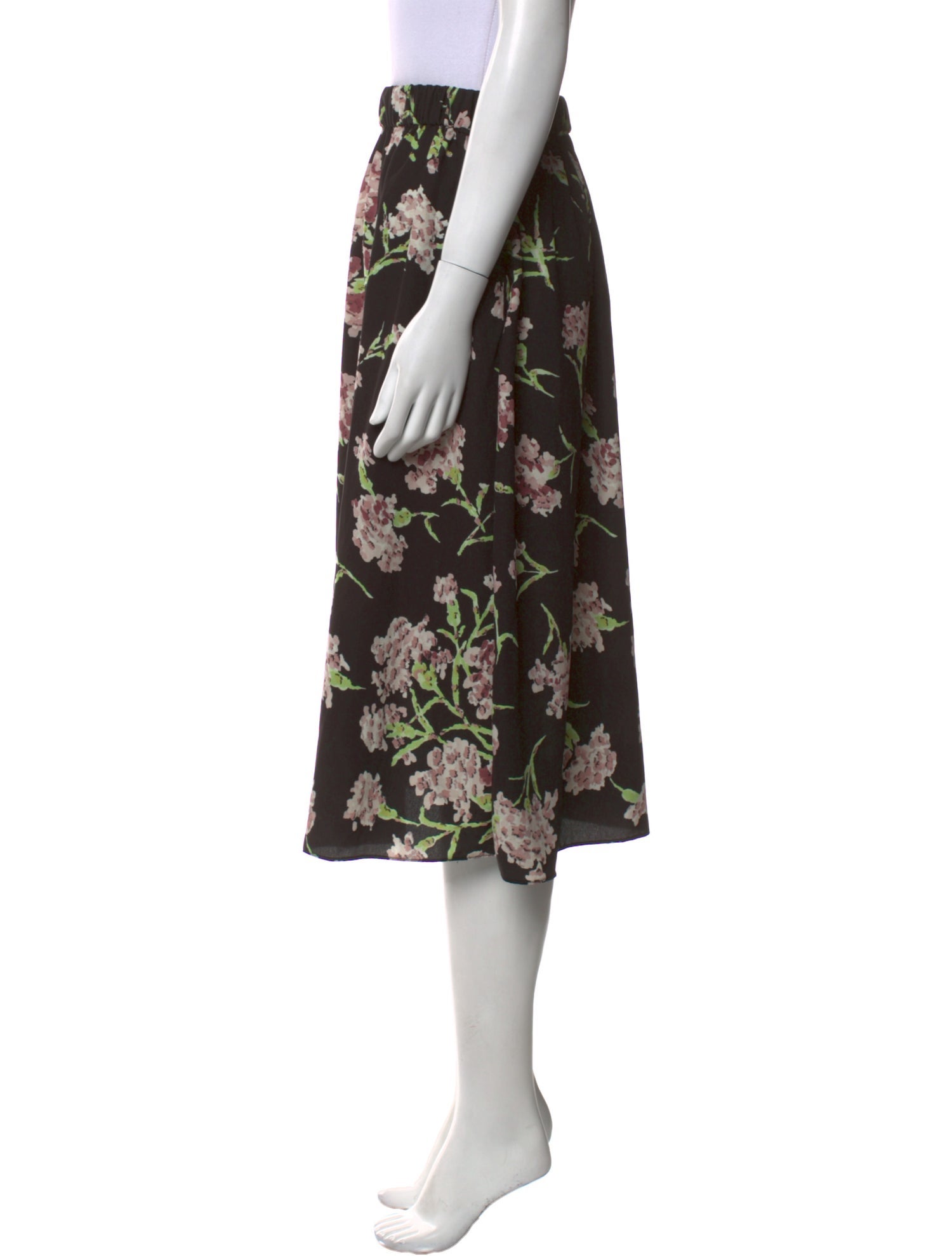 No. 6 Store Silk Midi Length Skirt w/ Tags