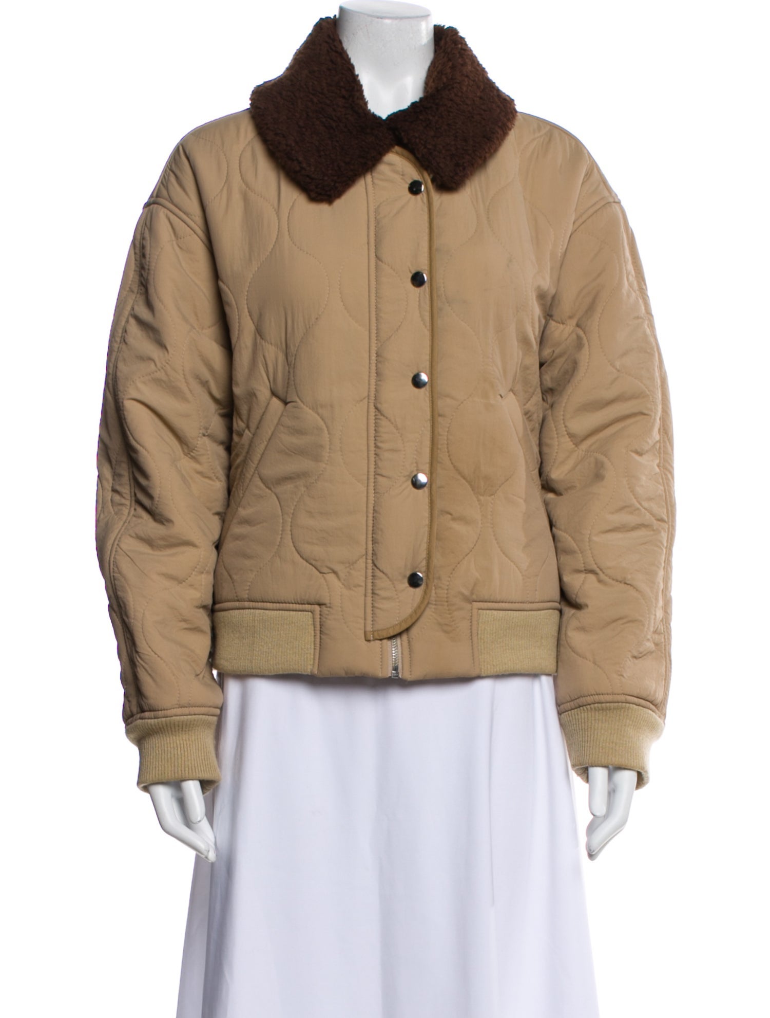 No. 6 Store Nylon Bomber Jacket