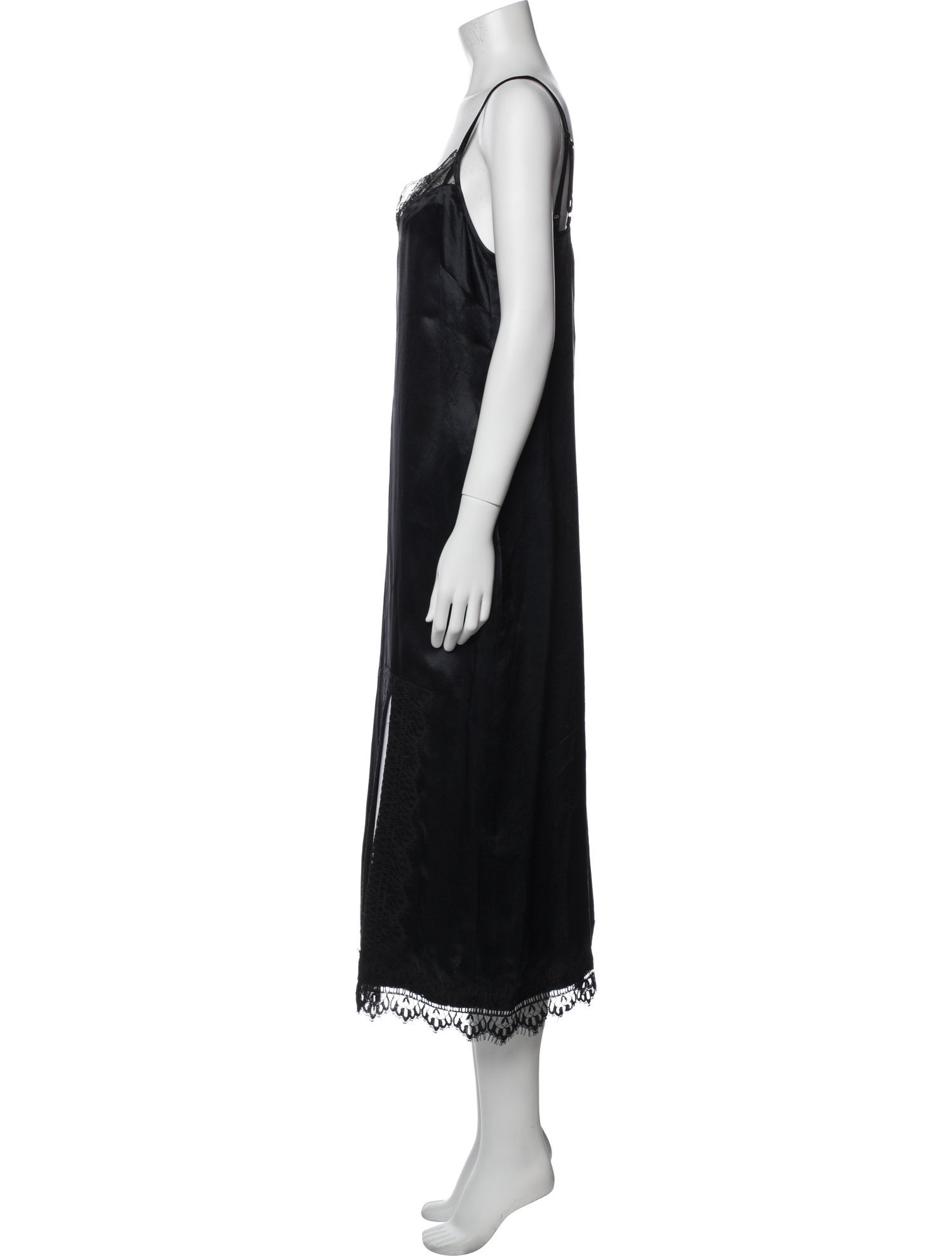 No. 6 Store Silk Lace Trim Embellishment Nightgown