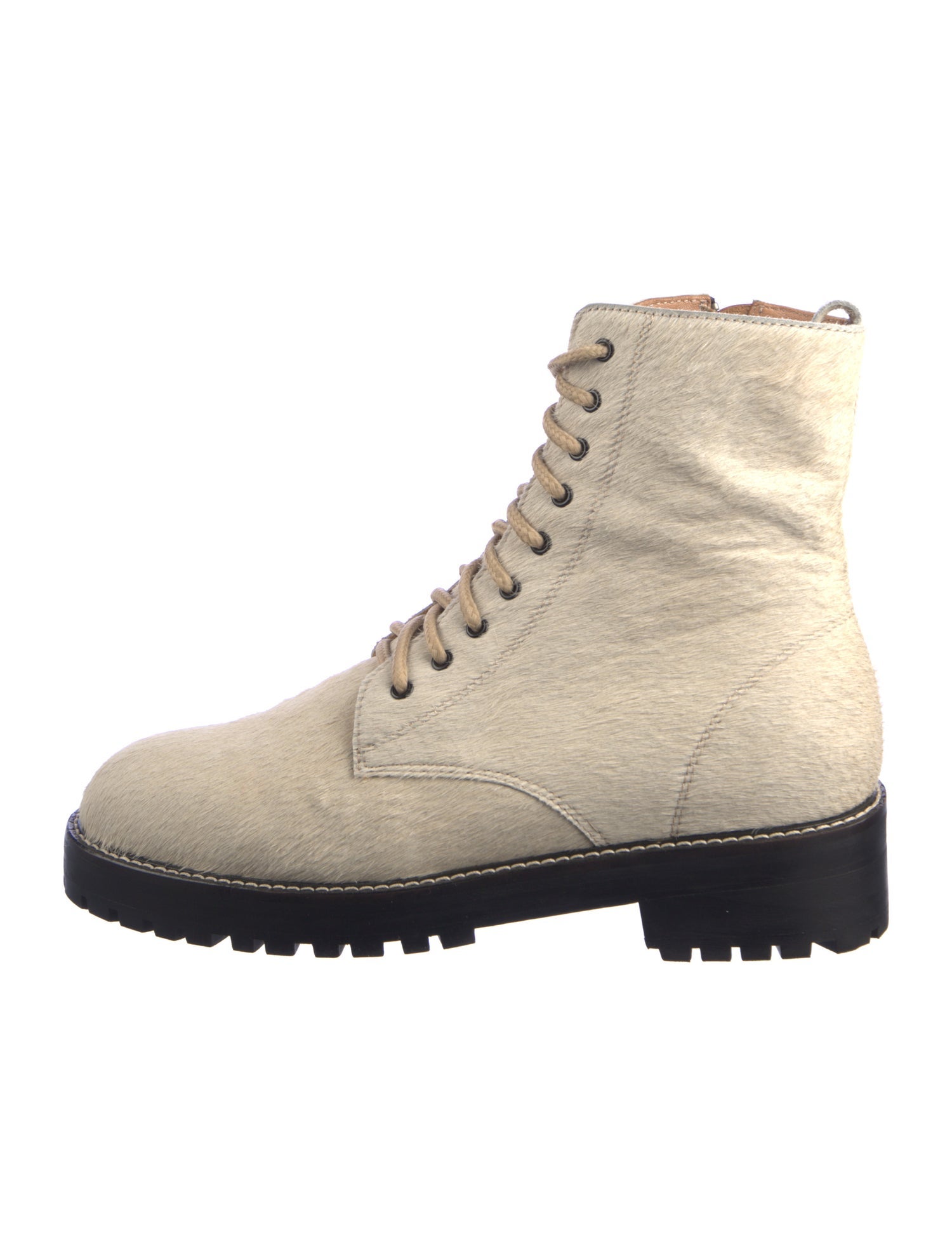 No. 6 Store Ponyhair Combat Boots