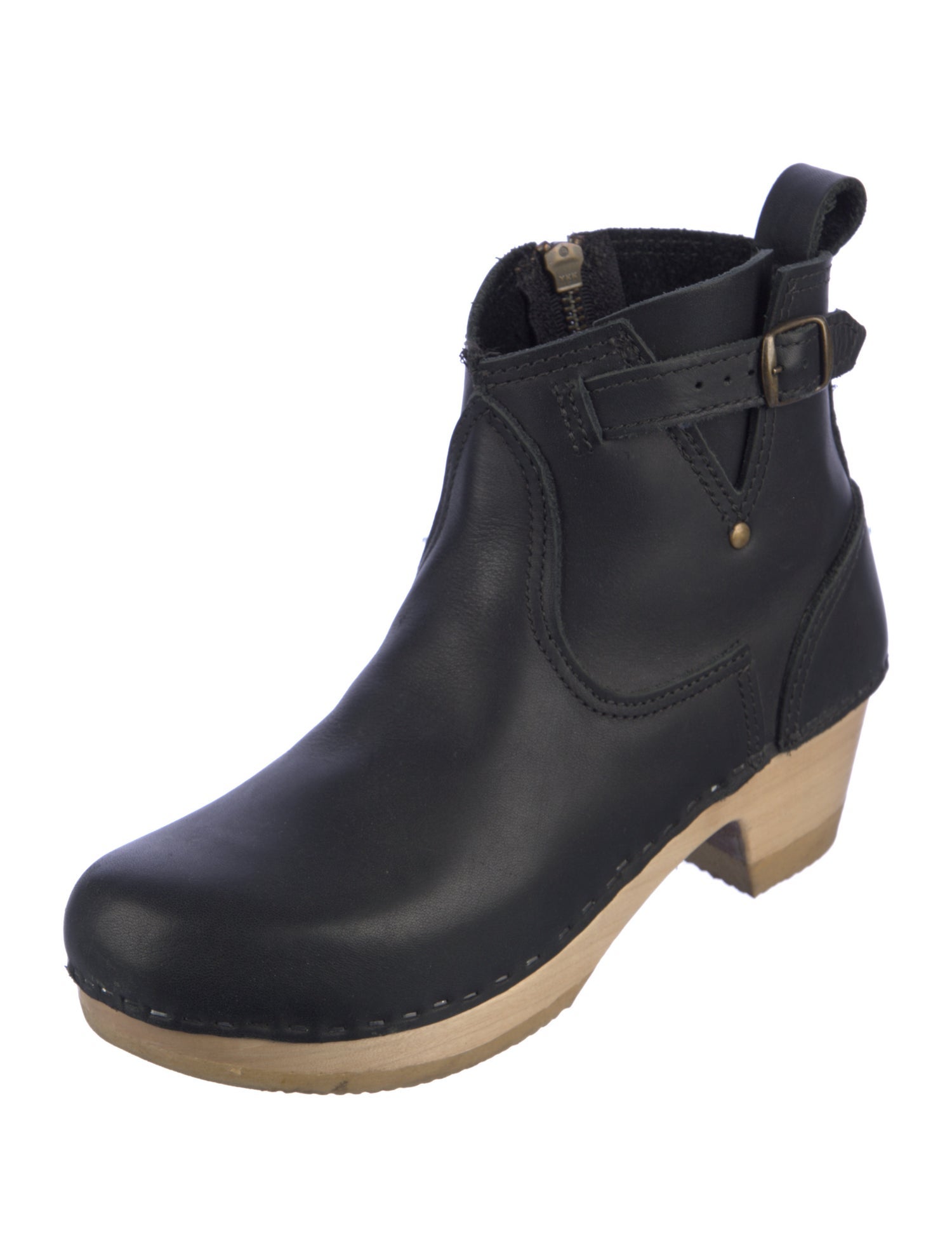 No. 6 Store Leather Rain Boots