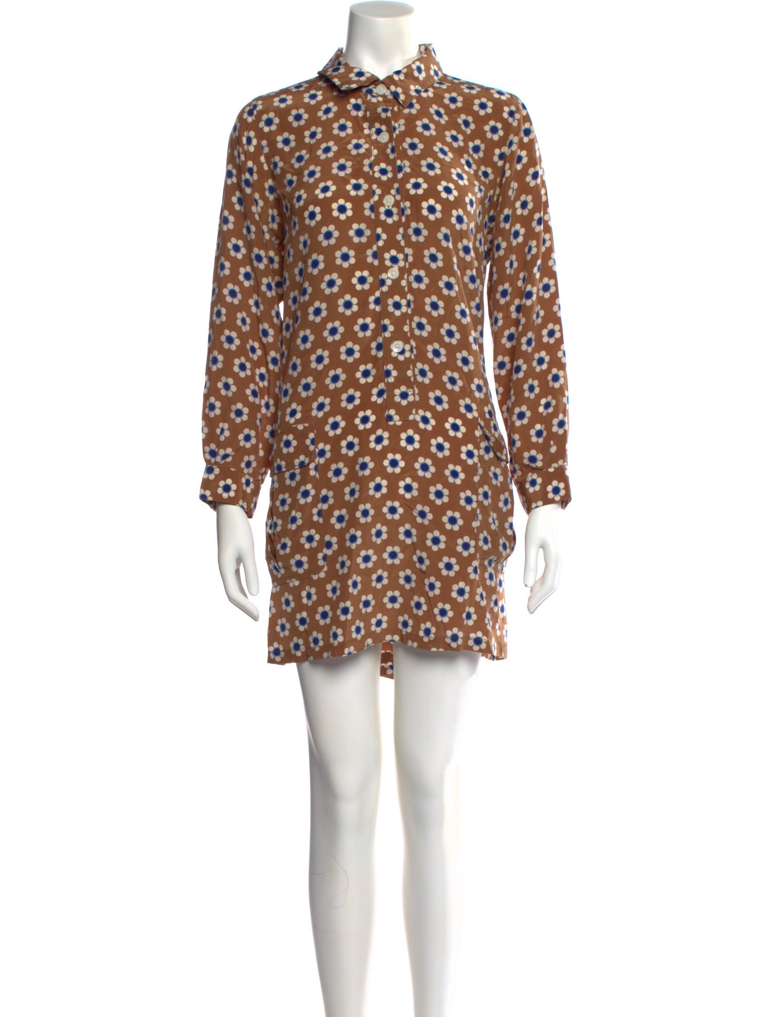 No. 6 Store Silk Mini Dress