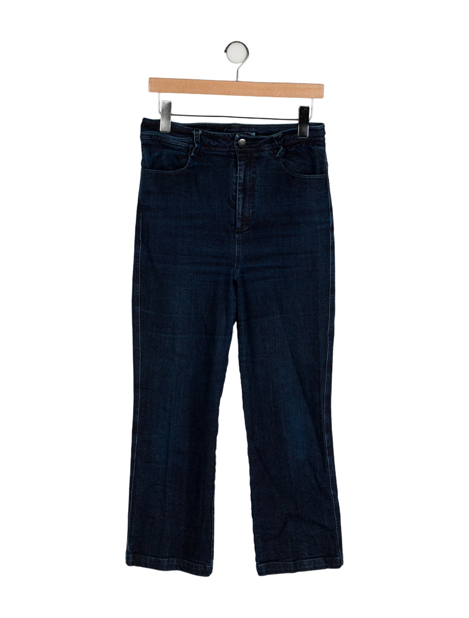No. 6 Store High-Rise Straight Leg Jeans