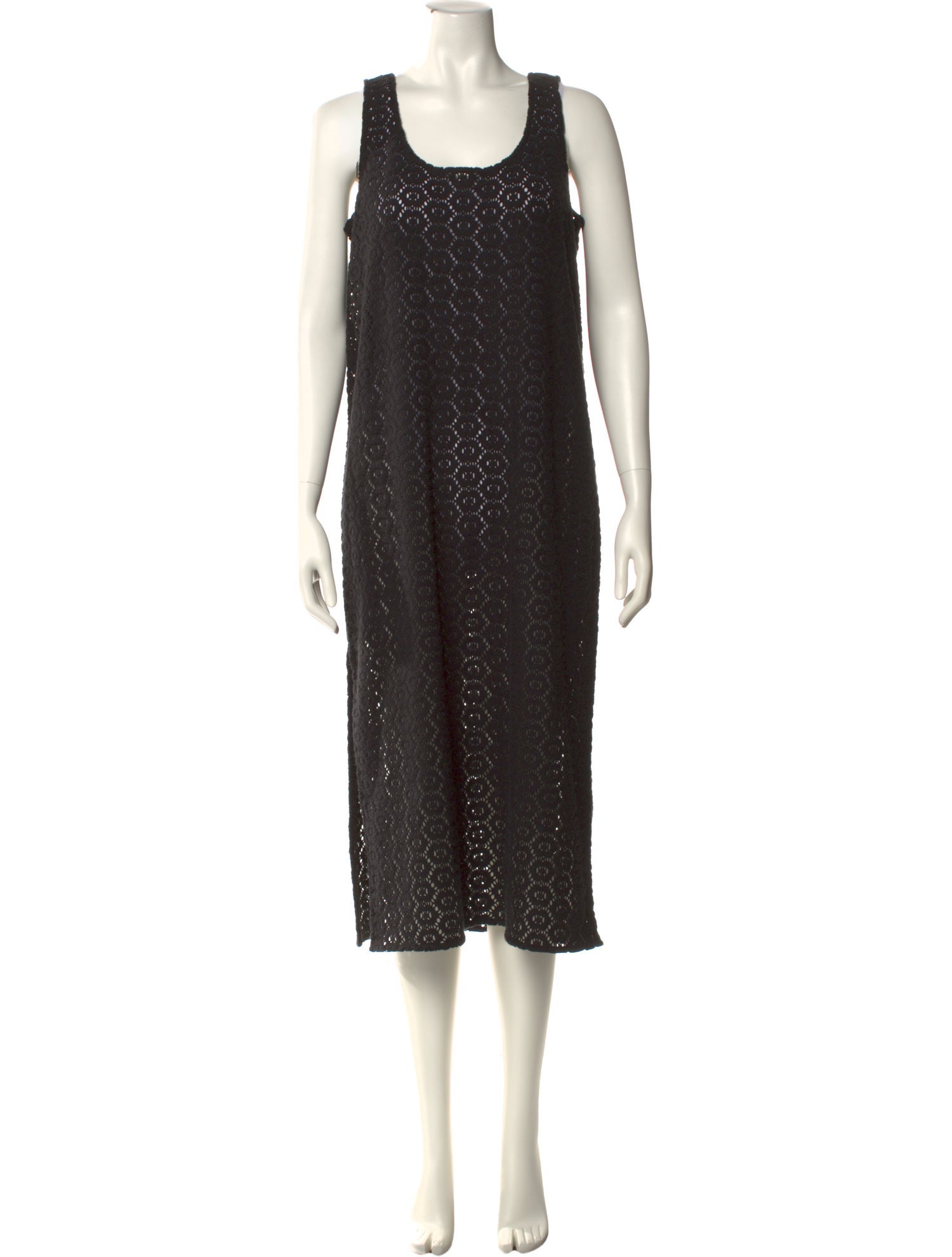 No. 6 Store Scoop Neck Midi Length Dress