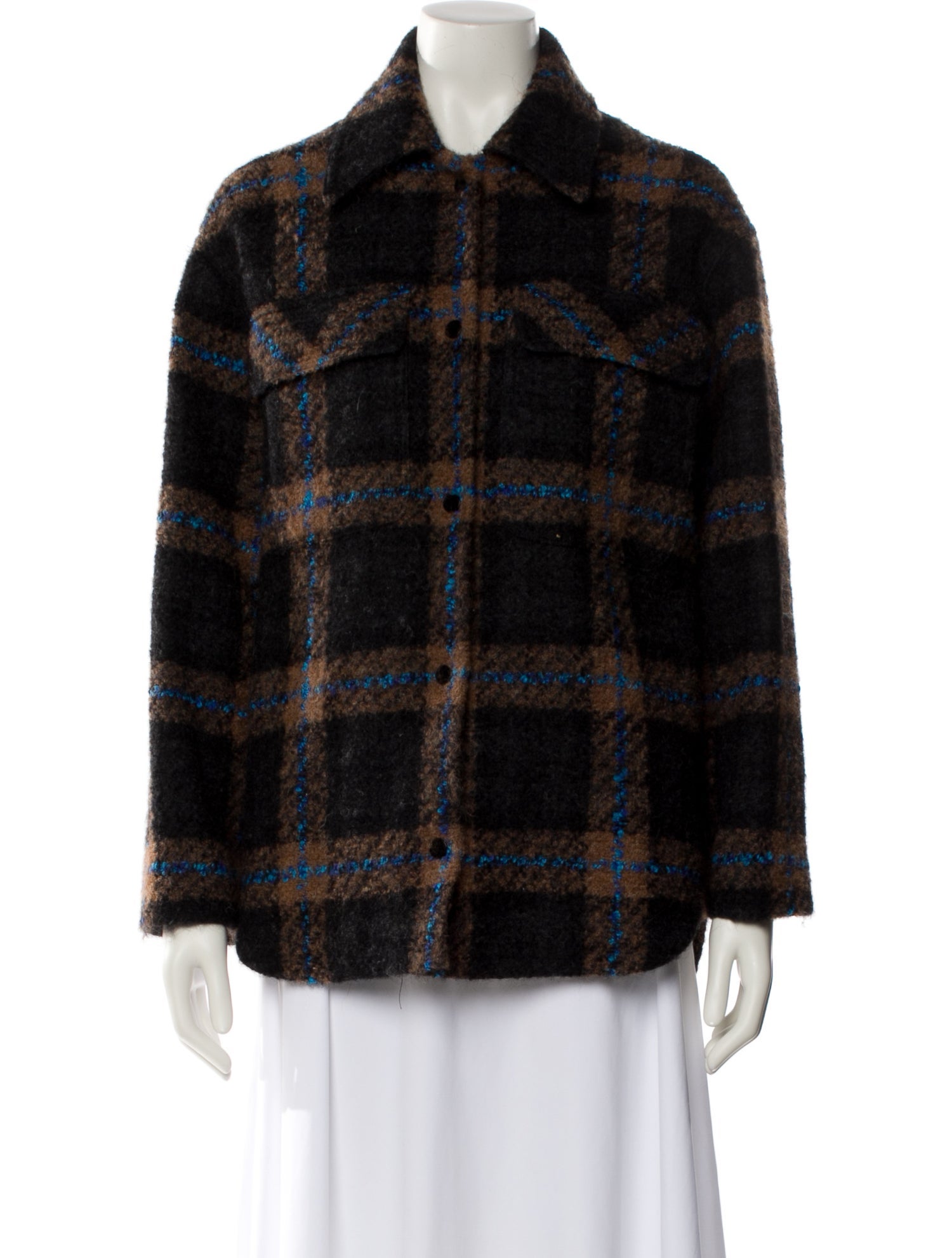 No. 6 Store Plaid Print Jacket