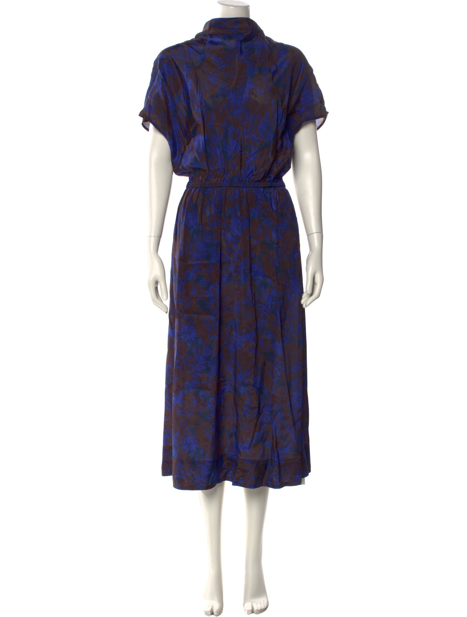 No. 6 Store Floral Print Long Dress