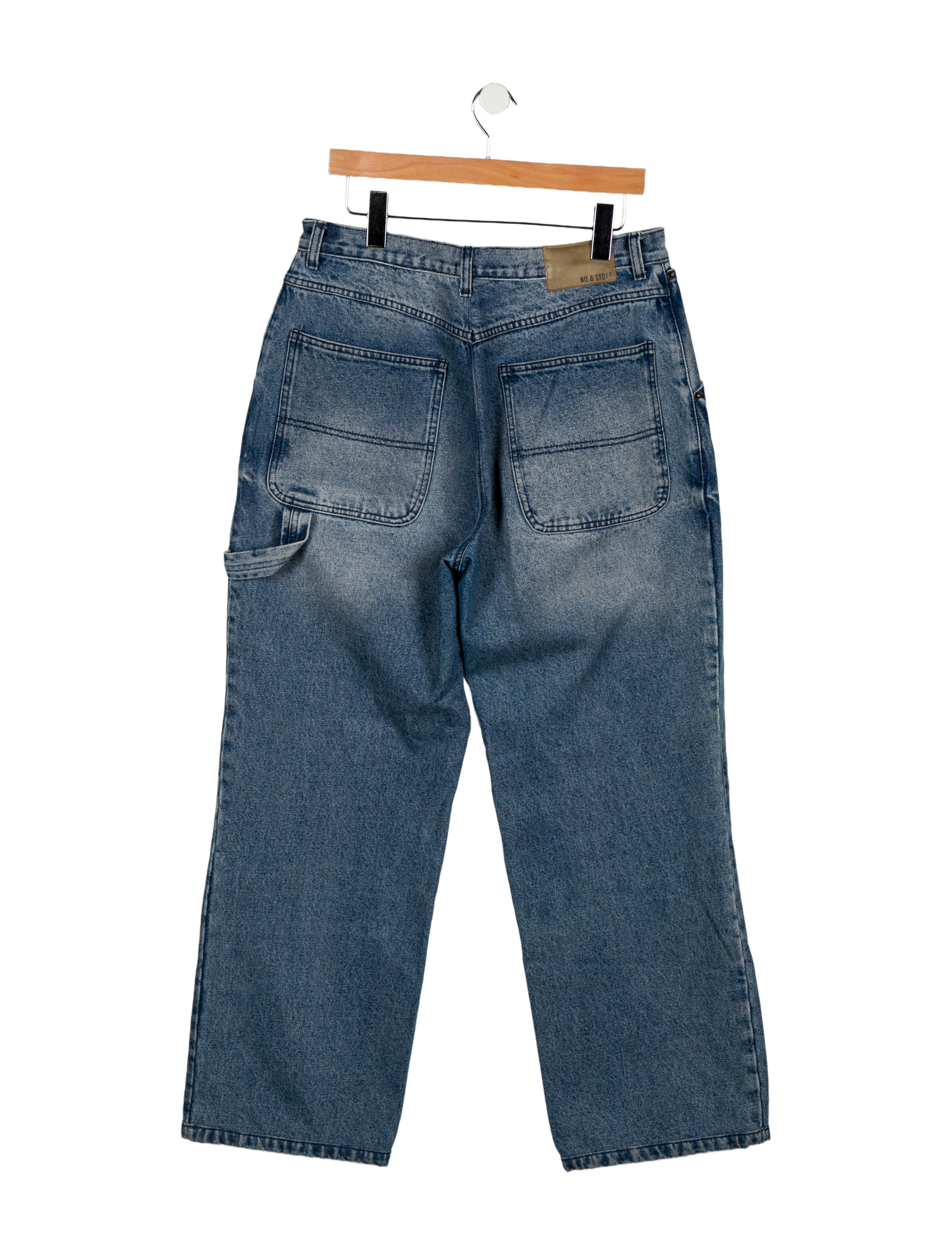 No. 6 Store High-Rise Wide Leg Jeans