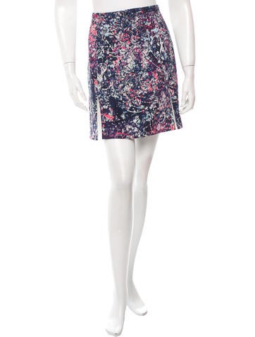 Nonoo Silk Printed Skirt