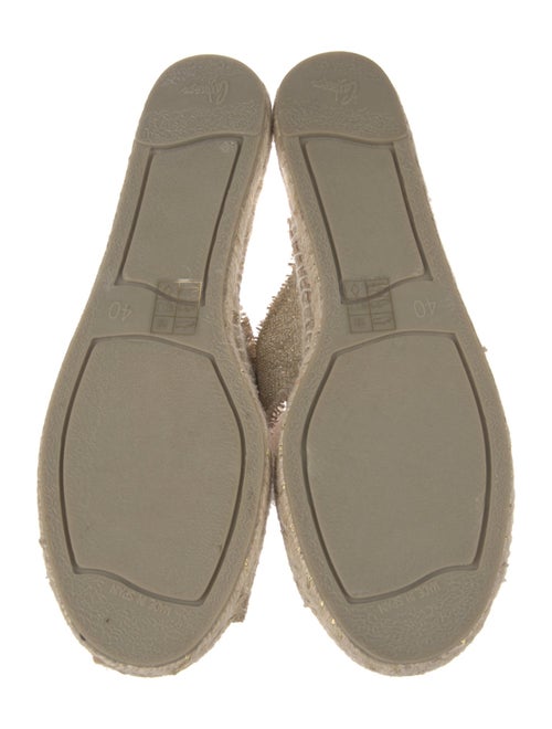 Castañer Canvas Glitter Accents Slides