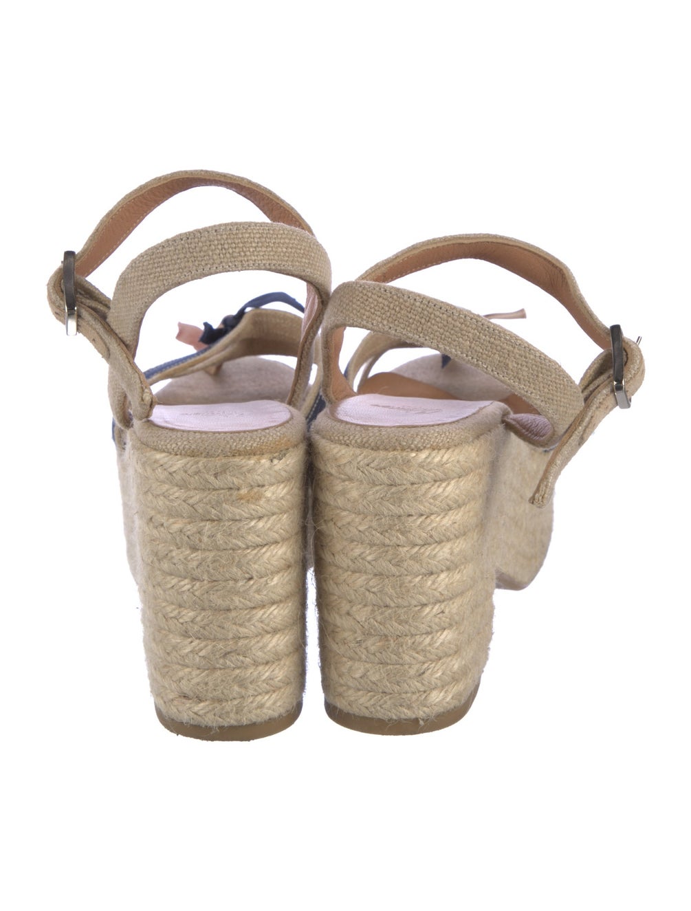 Castañer Canvas Printed Espadrilles Neutrals Sandals, Shoes