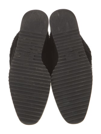 Castañer Suede Faux Fur Trim Lace-Up Boots