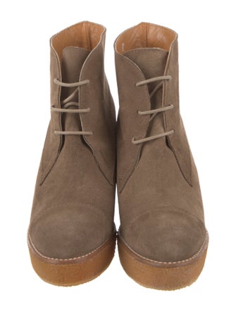 Castañer Suede Lace-Up Boots