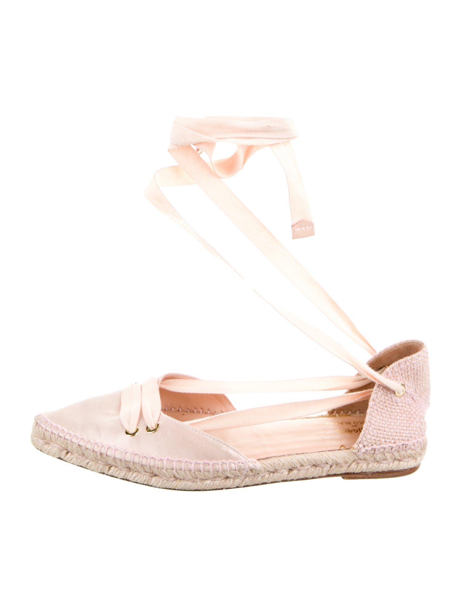 Castañer x Manolo Blahnik Satin Mules