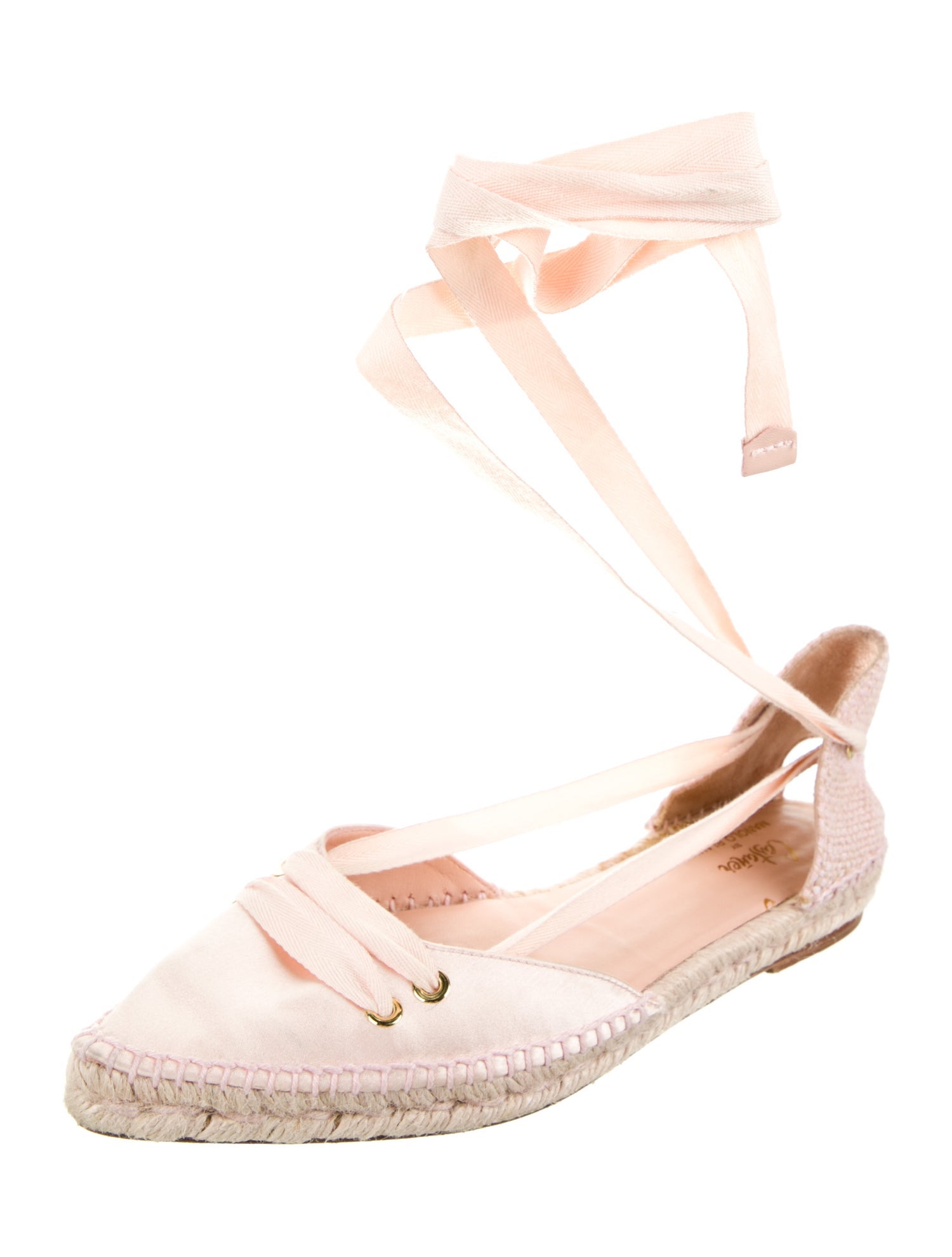 Castañer x Manolo Blahnik Satin Mules