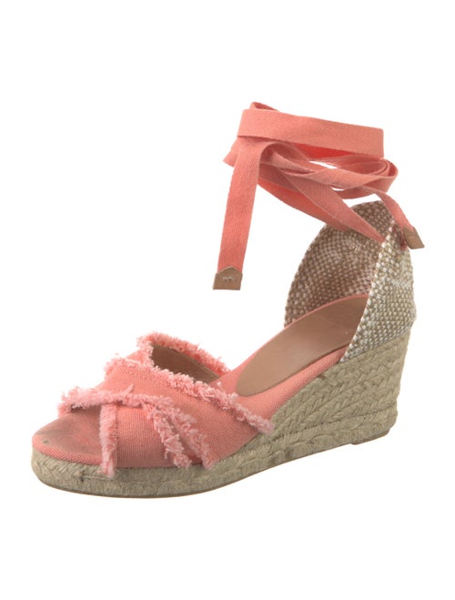 Castañer Canvas Braided Accents D'Orsay Pumps