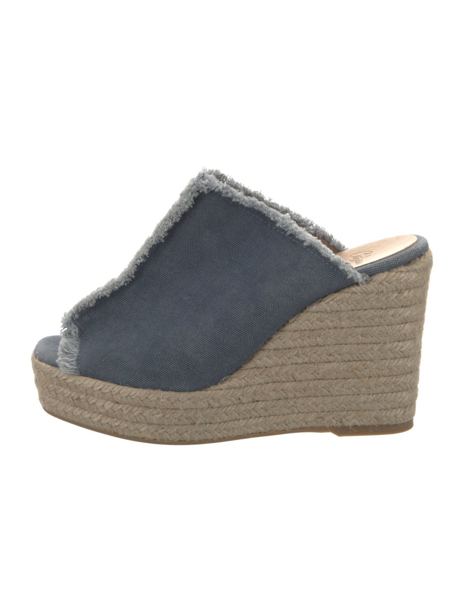 Castañer Canvas Raw-Edge Trim Espadrilles