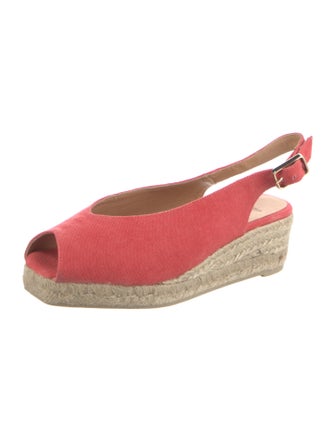 Castañer Canvas Slingback Pumps