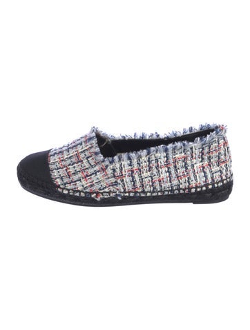 Castañer Flats Tweed Pattern Espadrilles IT 36 | 6