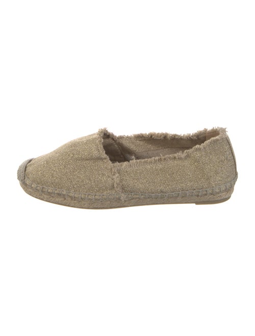 Castañer Canvas Raw-Edge Trim Espadrilles