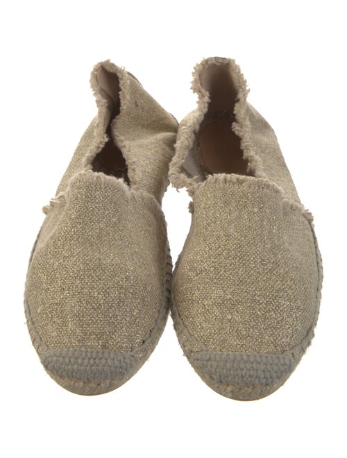 Castañer Canvas Raw-Edge Trim Espadrilles