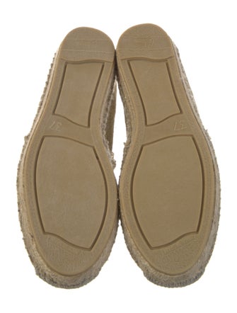 Castañer Canvas Raw-Edge Trim Espadrilles