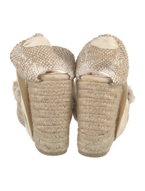 Castañer Canvas Raw-Edge Trim Espadrilles
