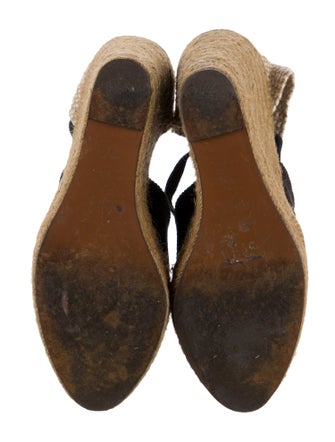 Castañer Canvas Colorblock Pattern Mules